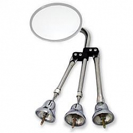 Velvac Exterior Mirror Bracket Silver - 717844