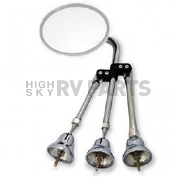 Velvac Exterior Mirror Bracket Silver - 717844