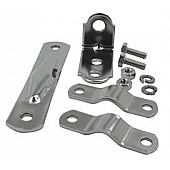 Grote Industries Exterior Mirror Bracket Stainless Steel Silver Set of 12 - 10173