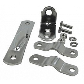 Grote Industries Exterior Mirror Bracket Stainless Steel Silver Set of 12 - 10173
