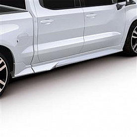 Air Design Side Skirt - Matte ABS Plastic Black - GM39D43