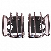 Rugged Ridge Tail Light Guard Stainless Steel Euro Style Set Of 2 - 1110302