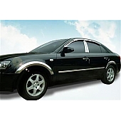 Putco Side Molding - Chrome Plated ABS Plastic/ Billet Aluminum Silver - 96604