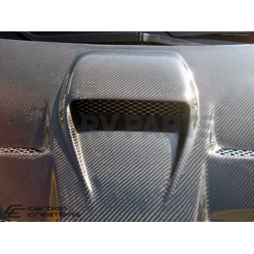 Extreme Dimensions Hood - Gloss Carbon Fiber Black - 104643-1
