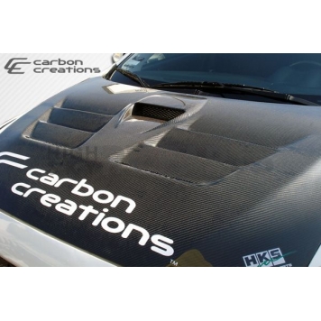 Extreme Dimensions Hood - Gloss Carbon Fiber Black - 104643-3