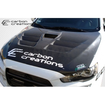 Extreme Dimensions Hood - Gloss Carbon Fiber Black - 104643-5