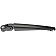 Help! By Dorman WindShield Wiper Arm 8-1/4 Inch Black Single - 42739