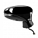 K-Source Exterior Mirror Electric Rectangular Black Single - 70703T