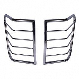 Rugged Ridge Tail Light Guard Stainless Steel Contour Style Set Of 2 - 1110321