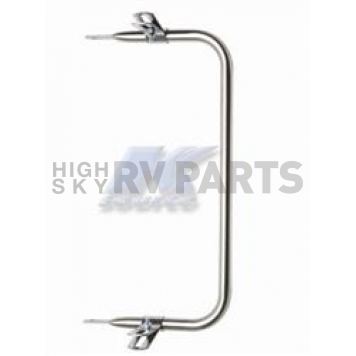 K-Source Exterior Mirror Bracket Silver Stainless Steel Single - YK010