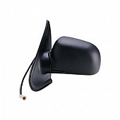 K-Source Exterior Mirror Electric OEM Black Single - 61014F