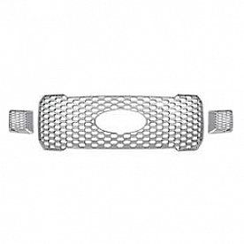 Coast To Coast Grille Insert - Chrome Plated ABS Plastic - GI161