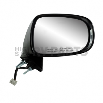 K-Source Exterior Mirror Electric Rectangular Black Single - 70705T