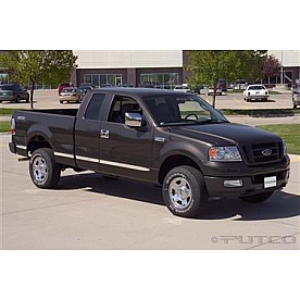 Putco Side Molding - Chrome Plated ABS Plastic/ Billet Aluminum Silver - 96661