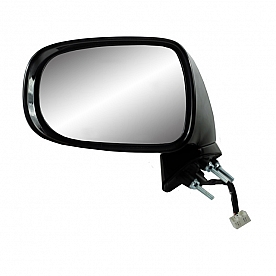 K-Source Exterior Mirror Electric Rectangular Black Single - 70706T