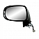 K-Source Exterior Mirror Electric Rectangular Black Single - 70706T