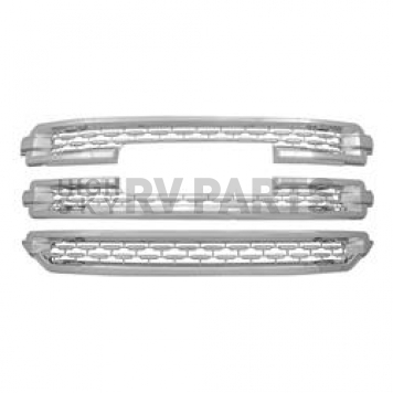 Coast To Coast Grille Insert - Chrome Plated ABS Plastic - GI162