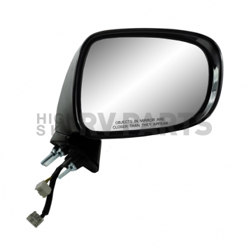 K-Source Exterior Mirror Electric Rectangular Black Single - 70707T