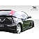 Extreme Dimensions Side Skirt - Primered Fiberglass Reinforced Plastic Black Set of 2 - 100341