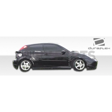 Extreme Dimensions Side Skirt - Primered Fiberglass Reinforced Plastic Black Set of 2 - 100341-1