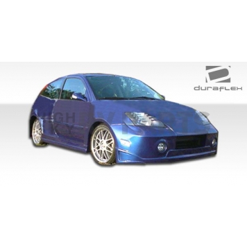 Extreme Dimensions Side Skirt - Primered Fiberglass Reinforced Plastic Black Set of 2 - 100341-2