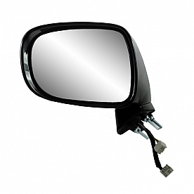 K-Source Exterior Mirror Electric Rectangular Black Single - 70708T