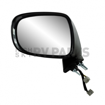 K-Source Exterior Mirror Electric Rectangular Black Single - 70708T