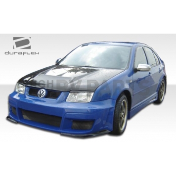 Extreme Dimensions Hood - Primered Fiberglass Black - 104528
