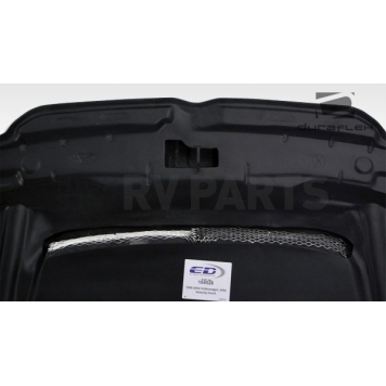 Extreme Dimensions Hood - Primered Fiberglass Black - 104528-1