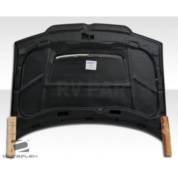 Extreme Dimensions Hood - Primered Fiberglass Black - 104528-2