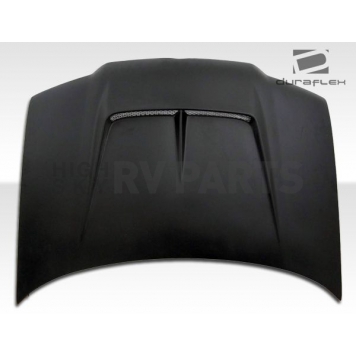 Extreme Dimensions Hood - Primered Fiberglass Black - 104528-3