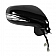 K-Source Exterior Mirror Electric Rectangular Black Single - 70709T