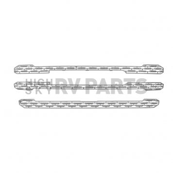 Coast To Coast Grille Insert - Chrome Plated ABS Plastic - GI163