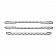 Coast To Coast Grille Insert - Chrome Plated ABS Plastic - GI163