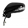 K-Source Exterior Mirror Electric Rectangular Black Single - 70710T