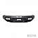 Westin Automotive Bumper HDX 1-Piece Design Steel Black - 58141715