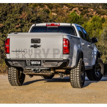 Westin Automotive Bumper Pro Series 1-Piece Design Steel Black - 58421055-8