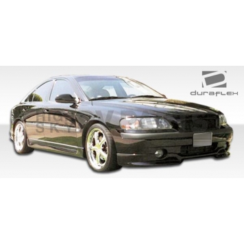 Extreme Dimensions Side Skirt - Primered Fiberglass Reinforced Plastic Black Set of 2 - 100288-3