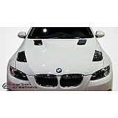 Extreme Dimensions Hood - Primered Fiberglass Black - 103869