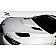 Extreme Dimensions Hood - Primered Fiberglass Black - 103869