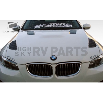 Extreme Dimensions Hood - Primered Fiberglass Black - 103869-5
