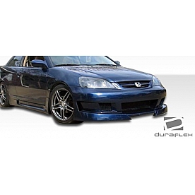 Extreme Dimensions Side Skirt - Primered Fiberglass Reinforced Plastic Black Set of 2 - 100240