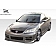 Extreme Dimensions Side Skirt - Primered Fiberglass Reinforced Plastic Black Set of 2 - 100240