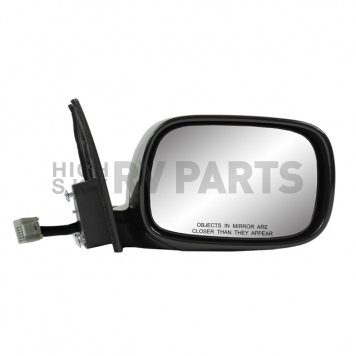 K-Source Exterior Mirror Electric Rectangular Black Single - 70713T