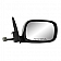 K-Source Exterior Mirror Electric Rectangular Black Single - 70713T
