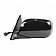 K-Source Exterior Mirror Electric Rectangular Black Single - 70714T