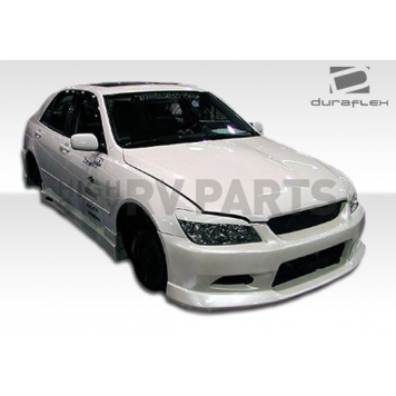 Extreme Dimensions Side Skirt - Primered Fiberglass Reinforced Plastic Black Set of 2 - 100106-2
