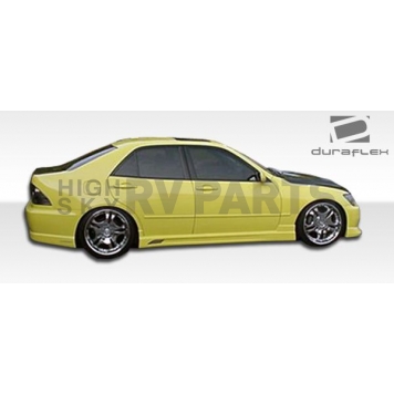 Extreme Dimensions Side Skirt - Primered Fiberglass Reinforced Plastic Black Set of 2 - 100106-8