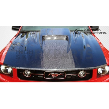 Extreme Dimensions Hood - Gloss Carbon Fiber Black - 104171-6
