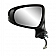 K-Source Exterior Mirror Electric Rectangular Black Single - 70716T